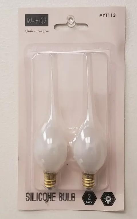Silicone Bulbs, 2 Pack