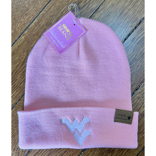 Simply Southern West Virginia Beanie (Pink)