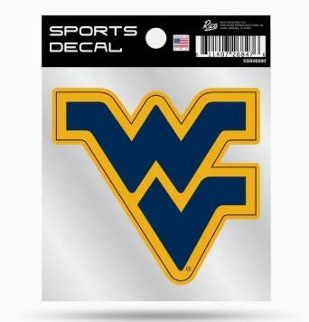 Ncaa West Virginia Mountaineers Alternate 4"x4" Decal