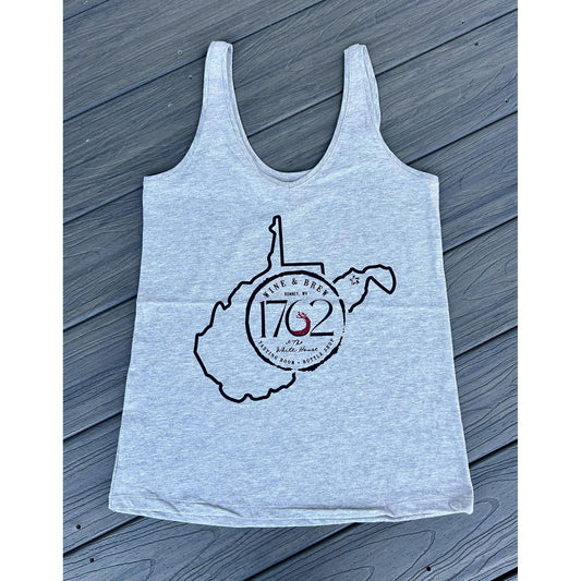 1762 Wine & Brew West Virgina State Tank (Star on Romney) (Grey)