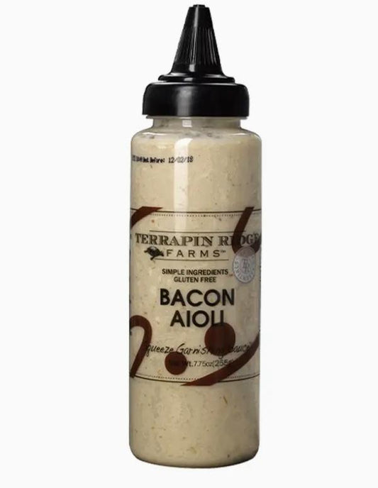 Terrapin Ridge Farms Bacon Aioli Garnishing Squeeze