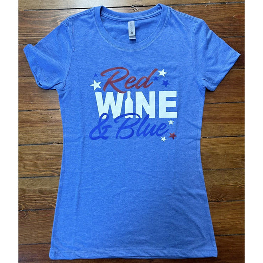 Red Wine & Blue Tee (Blue)