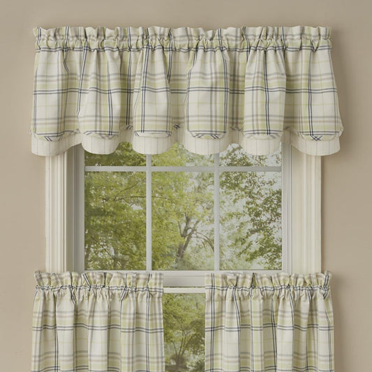 Dew Drop Lined Layered Valance