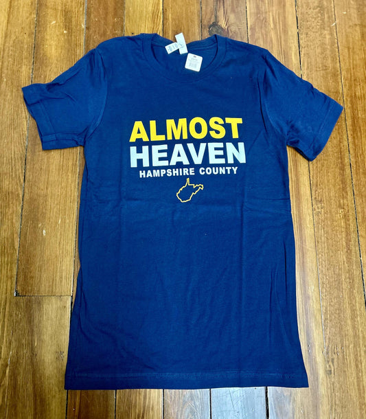 Almost Heaven Short Sleeve Tee (Hampshire Co)