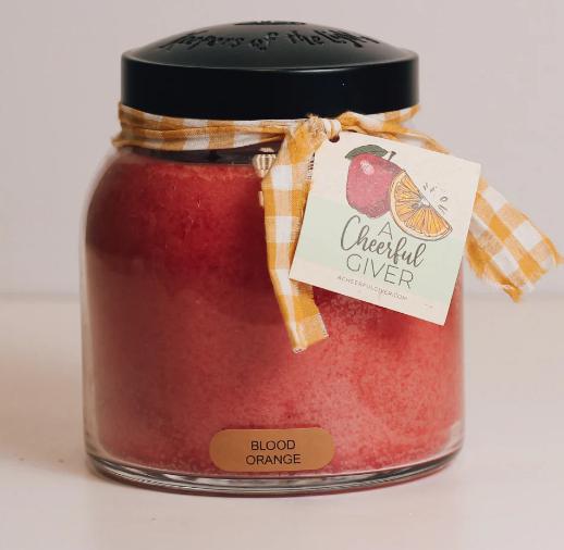 A Cheerful Giver Candle Blood Orange Candle (34oz)