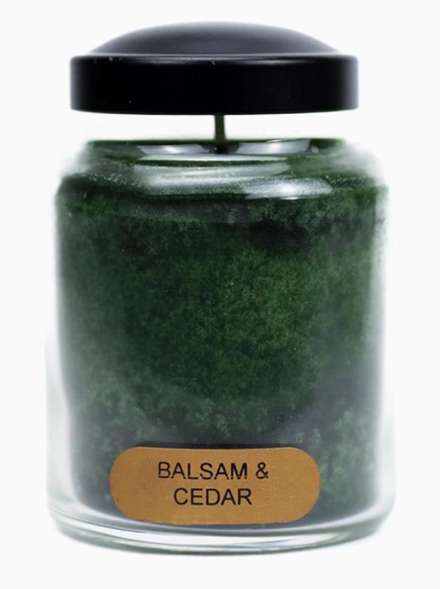 Balsam & Cedar Winter Scented Jar Candle