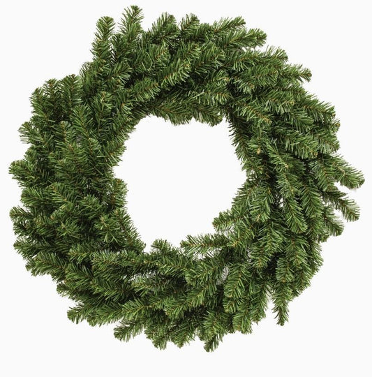 Canadian Pine Double Wreath - 24"