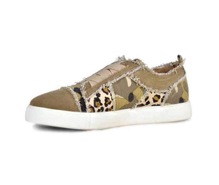 Myra Comouflage and Leopard Sneaker (S-5772)