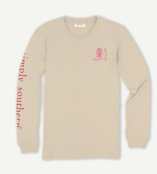 Simply Southern Long Sleeve Walk Tee