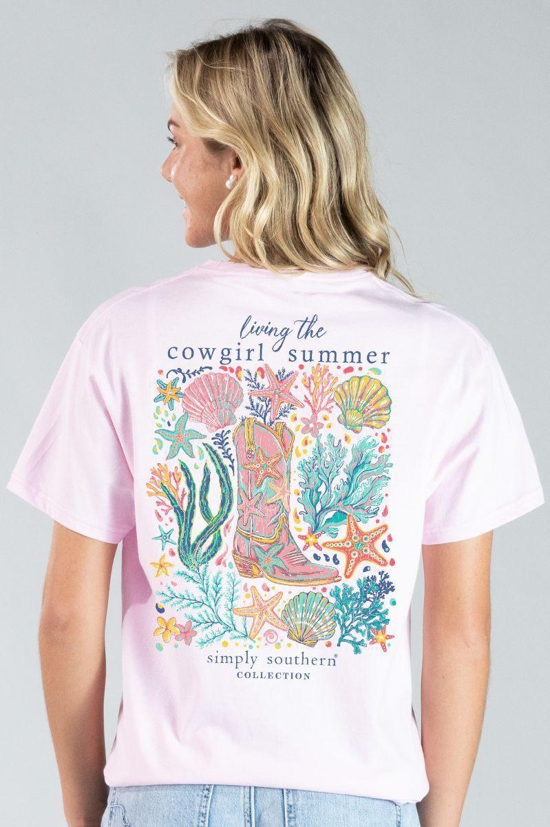 Simply Southern Short Sleeve Cowgirl Tee
