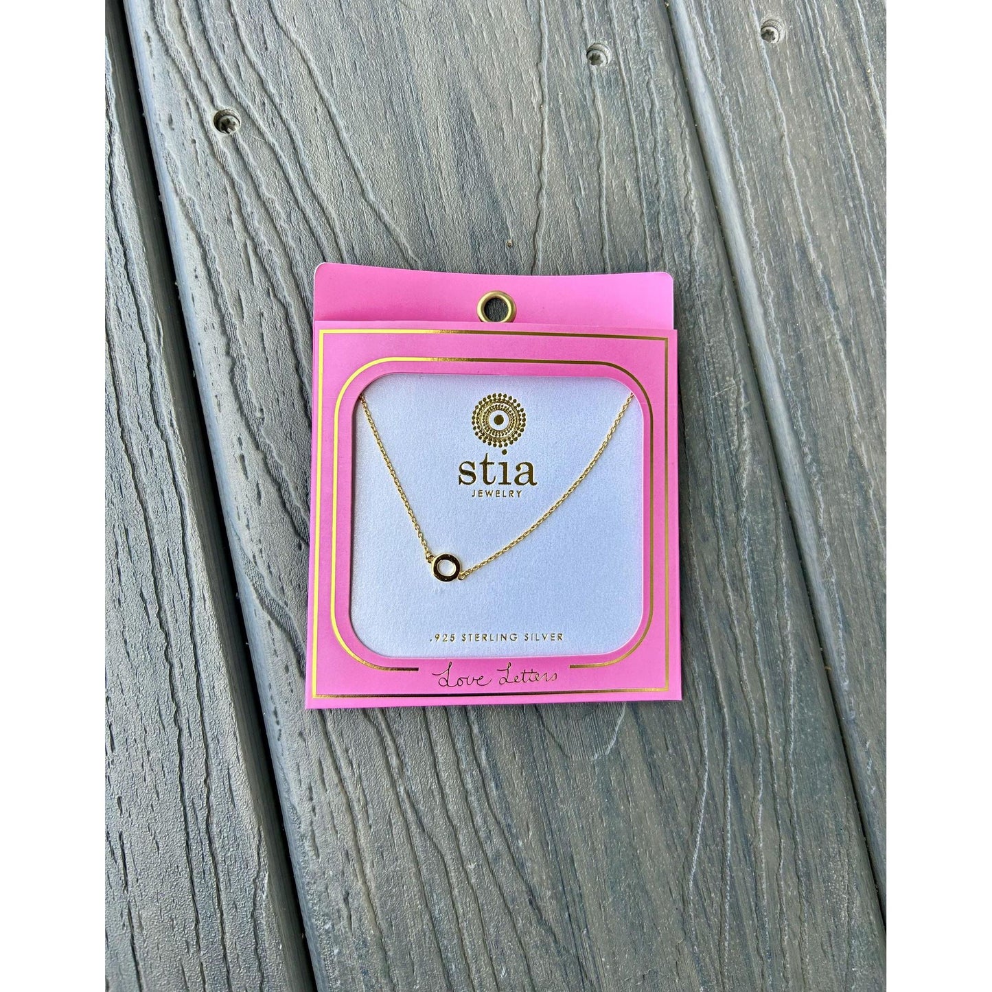 "O" Necklace (Gold)