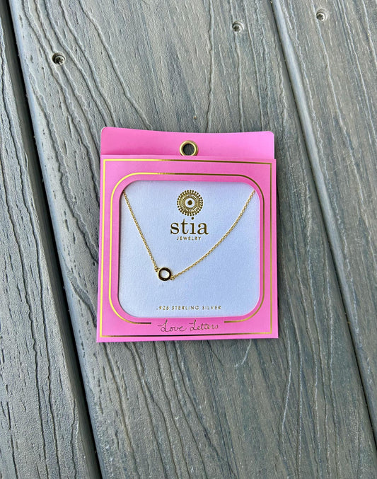 "O" Necklace (Gold)