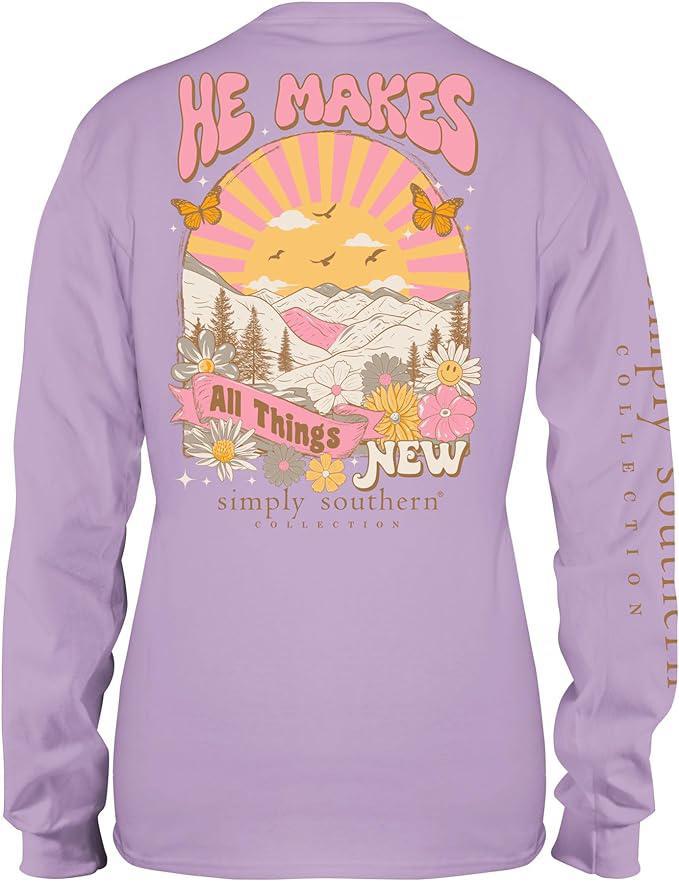 Simply Southern Long Sleeve New Tee