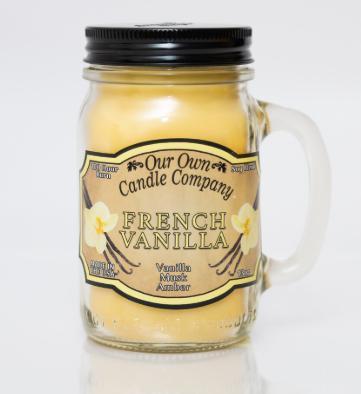 Our Own Candle Company French Vanilla Mason Jar Candle