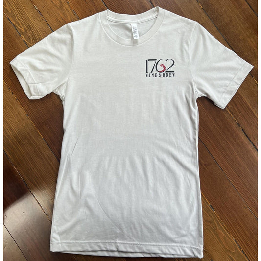 1762 Wine & Brew Tee (Tan)