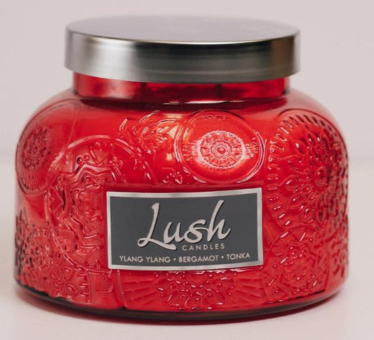 A Cheerful Giver Candle Lush Candle Ylang Ylang Bergamot Tonka (20oz)