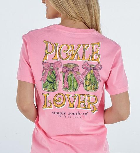 Simply Southern Short Sleeve Pickle Lover Tee