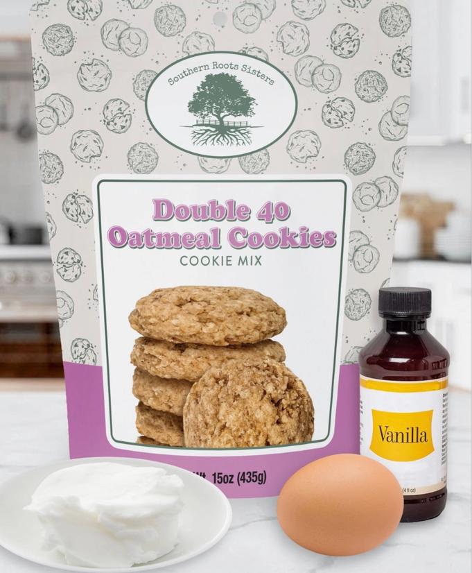 Double 40 Oatmeal Cookie Mix