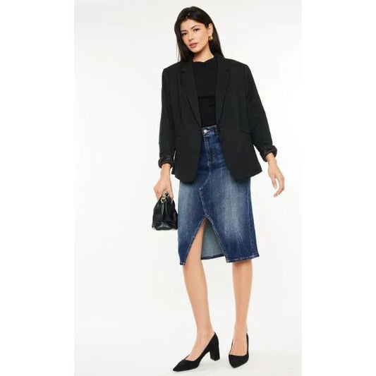 Paloma High Rise Midi Skirt