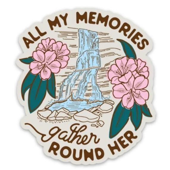 All My Memories Sticker