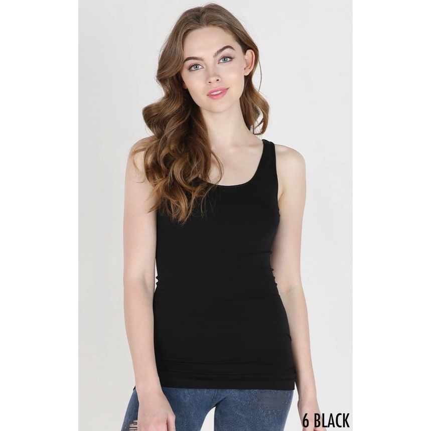Plain Jersey Tank Top ONE SIZE