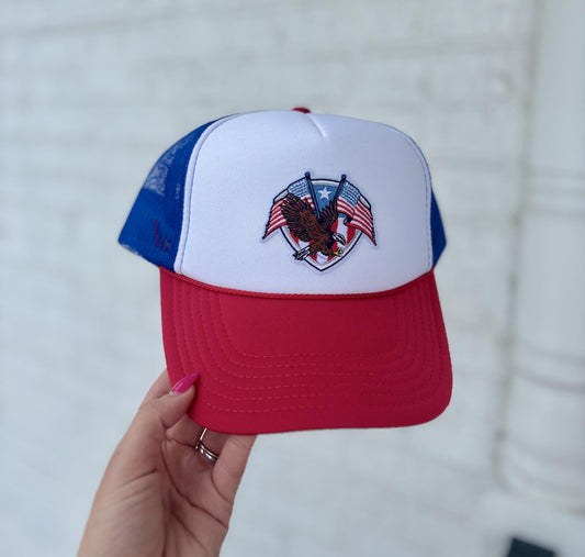 Americana Eagle Trucker Hat