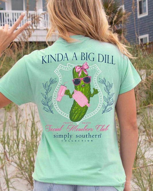 Simply Southern Short Sleeve Big Dill Tee