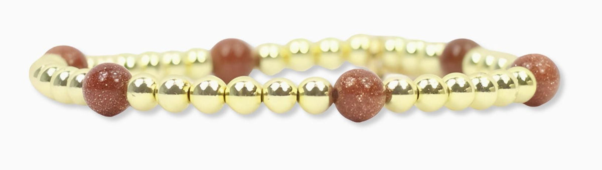 Lexi Stretch Bracelet - Pumpkin Spice