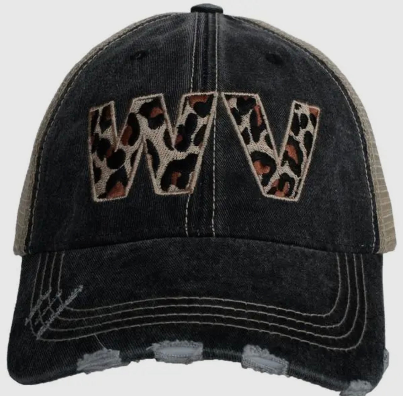 West Virginia Leopard State Hat