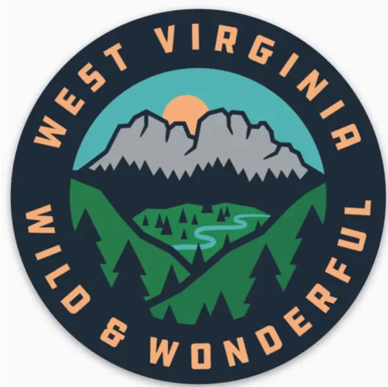 Wild & Wonderful Scenery Sticker