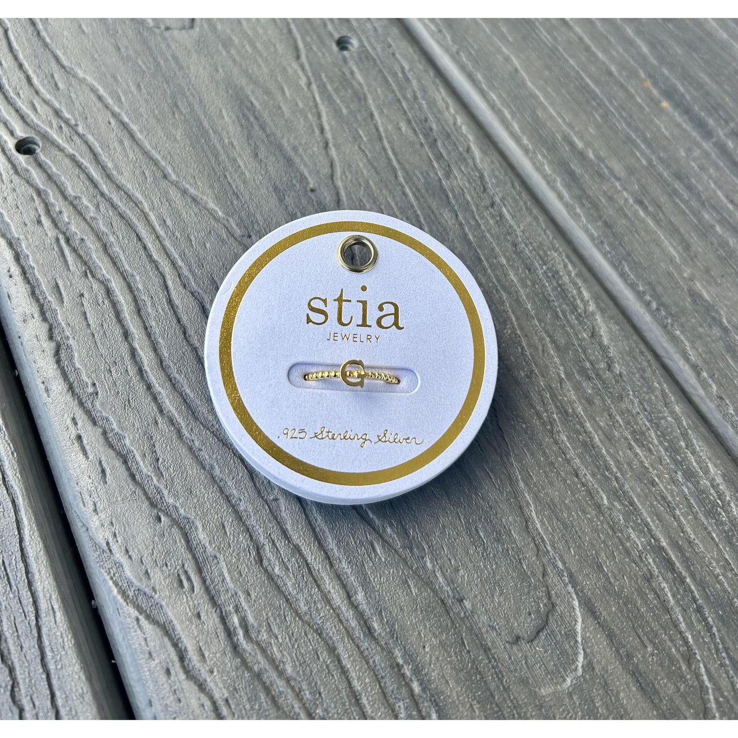 "G" Ring (Gold)