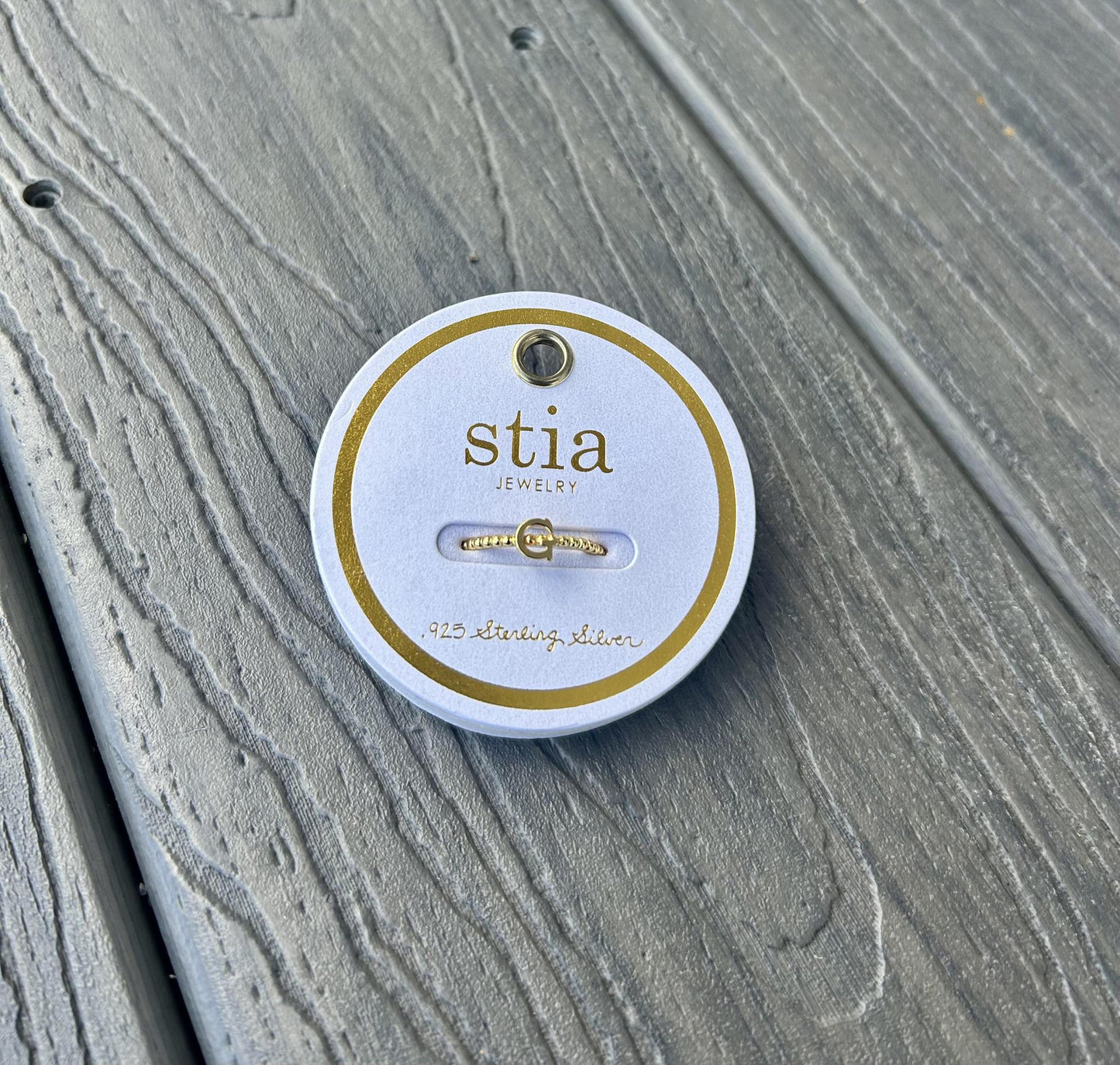 "G" Ring (Gold)
