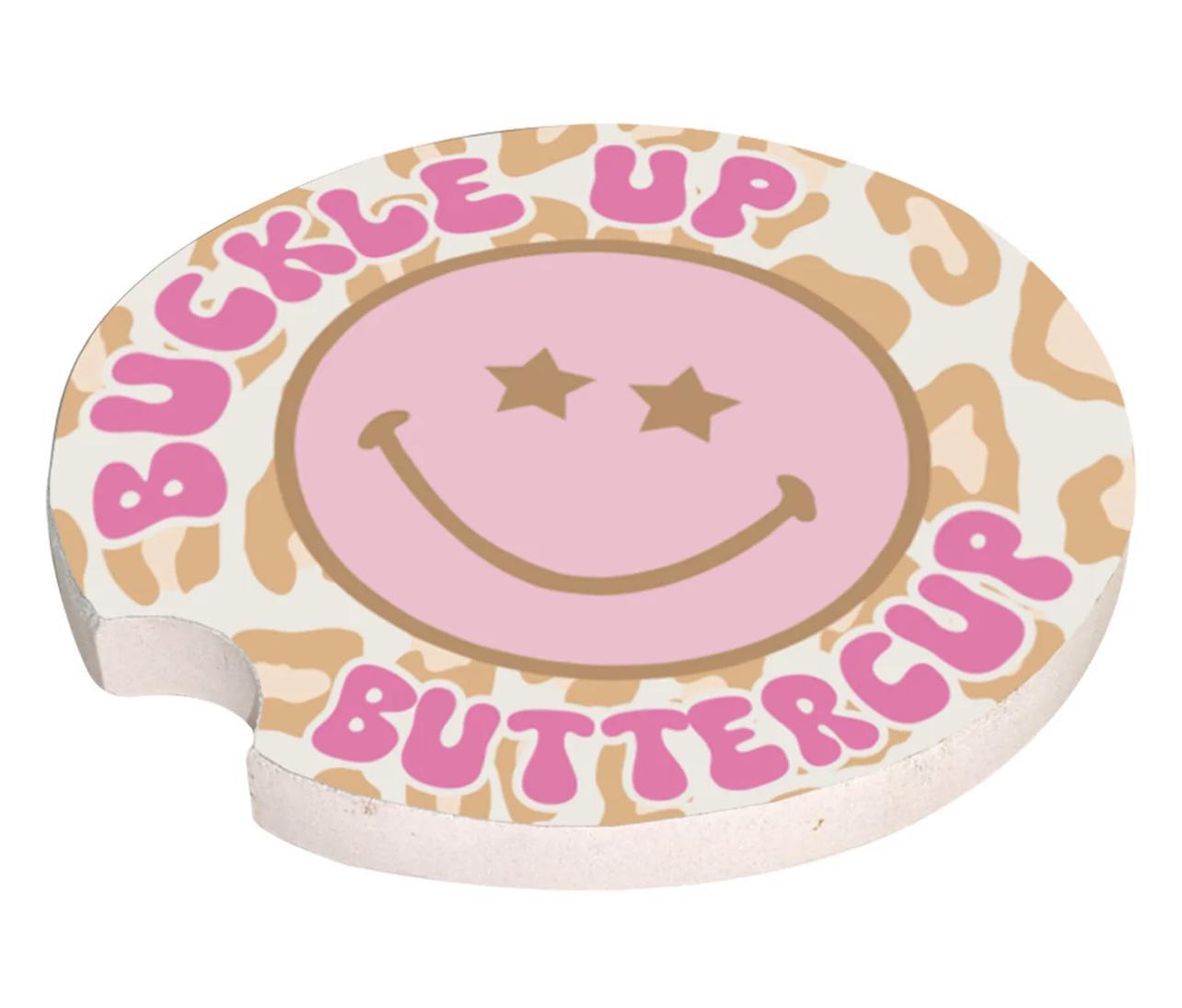 Simply Southern Car Coaster (Buttercup)