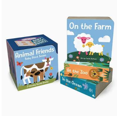 Baby Block Books: Animal Friends