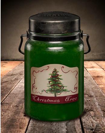 McCall's Candles Christmas Tree Classic Jar Candle