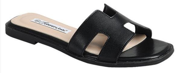 Forever Link Flat Sandal (Main-13 Black)