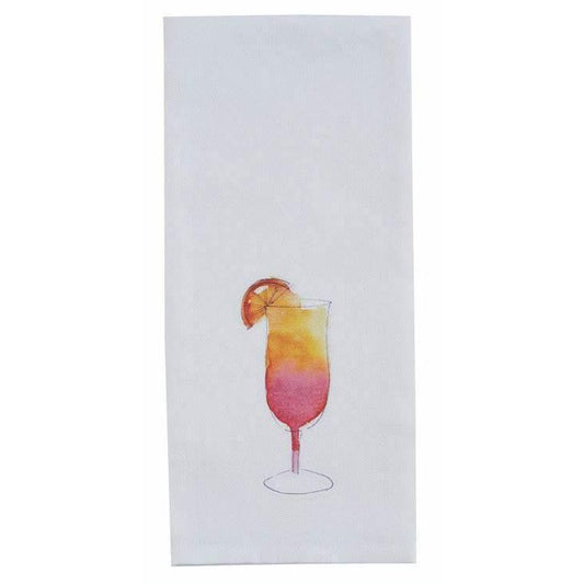 Tropical Drink Towel - Sunrise