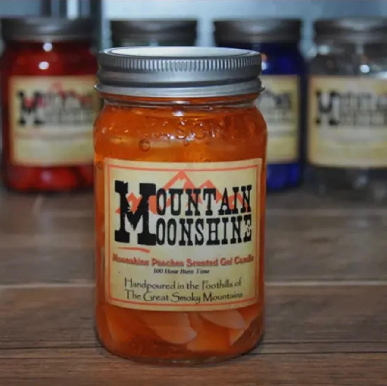 Peach Moonshine Jar 8oz Candle