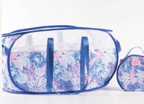 Simply Southern Pop-Up Trunk Tote (Reef)