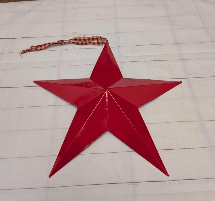 12" Metal Barn Star
