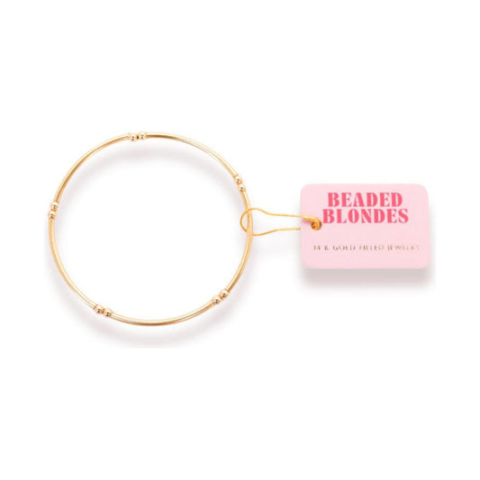 Beaded Blondes Mollie Bar Bracelet