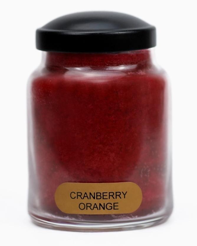 Cranberry Orange Scented Jar Candle