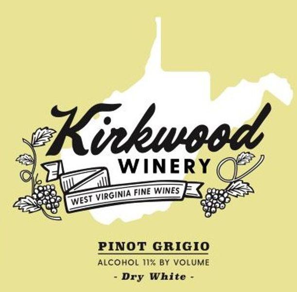 Kirkwood Winery Pinot Grigio West Virginia Wine