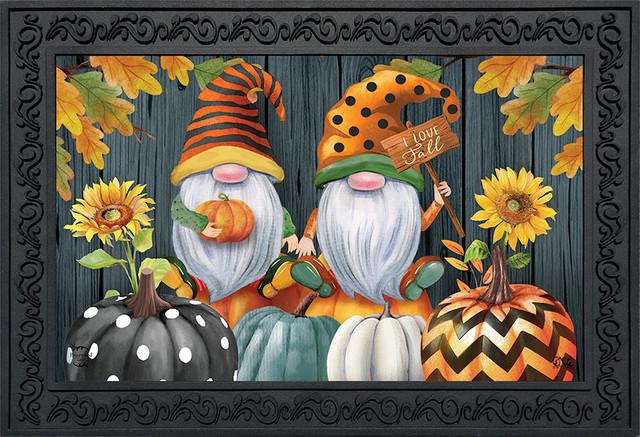 Fall Gnomes Humor Doormat