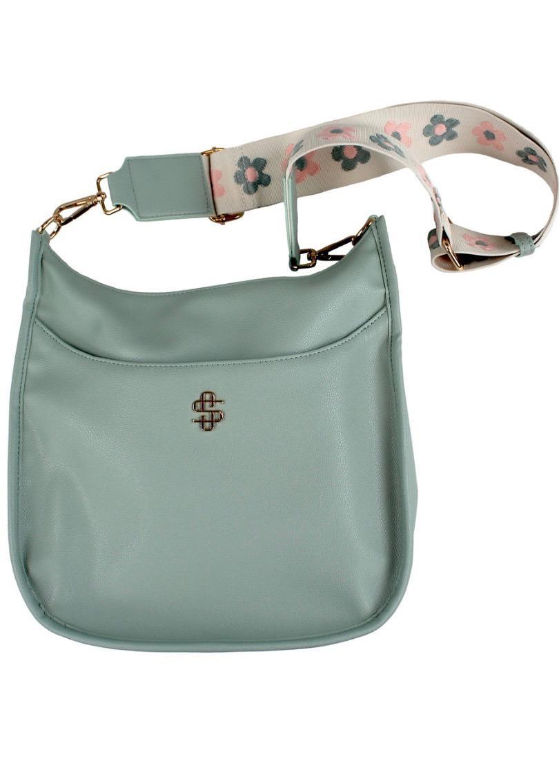 Simply Southern Leather Satchel (Sage)