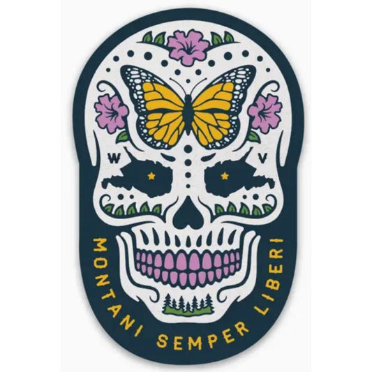 Sugar Skull WV Magnet