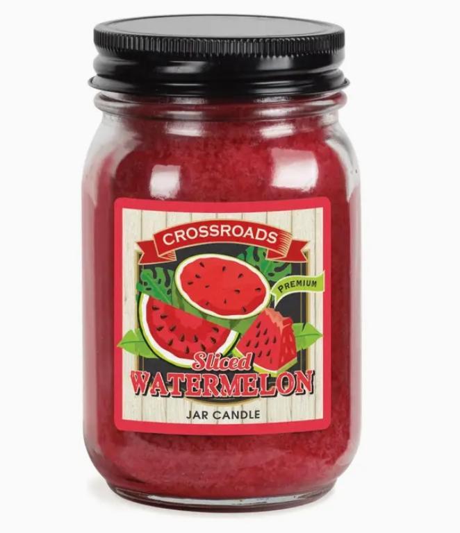 Crossroads Sliced Watermelon - 12 oz. Pint Candle