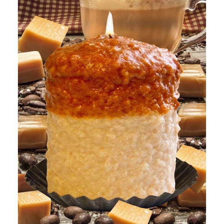 Caramel Latte Hearth Candle