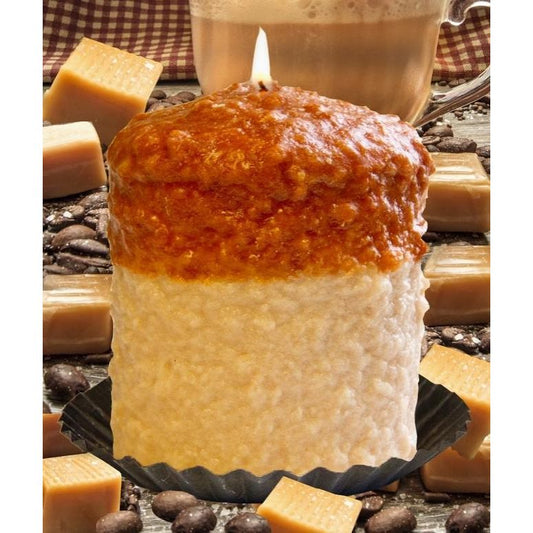 Caramel Latte Hearth Candle