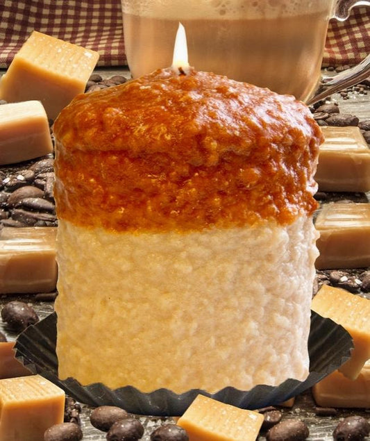 Caramel Latte Hearth Candle